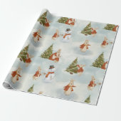 Christmas Peter Rabbit Vintag Geschenkpapier (Ungerollt)