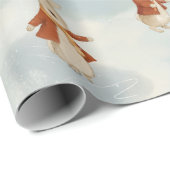 Christmas Peter Rabbit Vintag Geschenkpapier (Rolleneckpunkt)