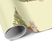 Christmas Peter Rabbit Vintag Geschenkpapier (Rolleneckpunkt)