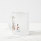 Christmas Peter Rabbit Vintag Mattglastasse (Vorderseite Links)