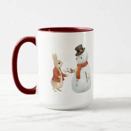 Christmas Peter Rabbit Vintag Tasse