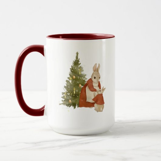 Christmas Peter Rabbit Vintag Tasse (Links)