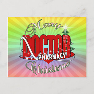 CHRISTMAS PHARMAKTOR FEIERTAGSPOSTKARTE