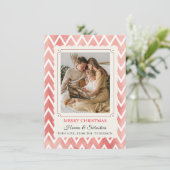  Christmas Photo Feiertagskarte (Stehend Vorderseite)