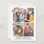  Christmas Photo Feiertagskarte (Vorderseite)
