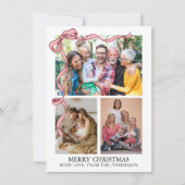 Christmas Photo Feiertagskarte (Vorderseite)