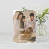  Christmas Photo Feiertagskarte (Stehend Vorderseite)