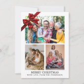 Christmas Photo Feiertagskarte (Vorderseite)