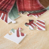 Christmas Photo Reindeer Winter Wonderland Puzzle (Seite)