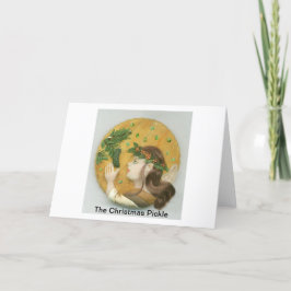 Christmas Pickle JL Biel 2010 Feiertagskarte