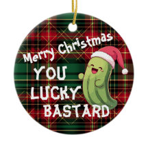 Christmas Pickle Lucky Bastard