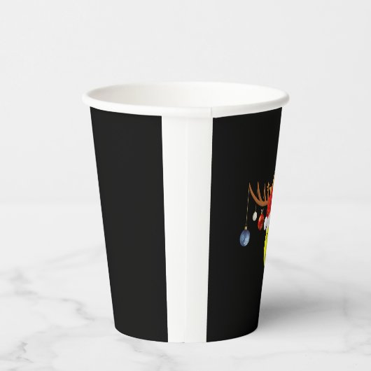 Christmas Pickleball 0 Pappbecher (Rechts)