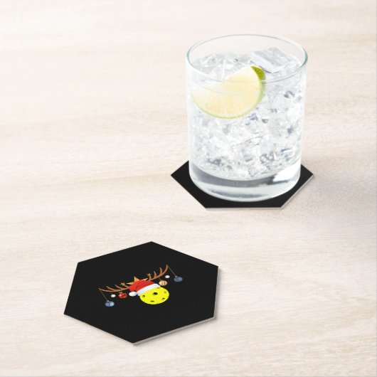 Christmas Pickleball 0 Untersetzer (Vor Ort)