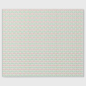Christmas Pigeon Wrapping Paper Geschenkpapier (Flach)
