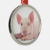 "CHRISTMAS PIGGY" CHRISTMAS ORNANAS ORNAMENT AUS METALL (Rechts)