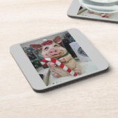 CHRISTMAS PIGGY CHRISTMAS UNTERSETZER (Linke Seite)