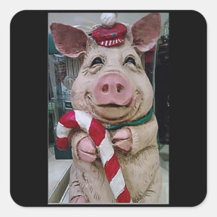 **CHRISTMAS PIGGY** STICKER