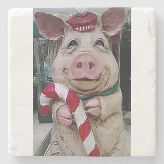 **CHRISTMAS PIGGY** UNTERSETZER (Vorderseite)