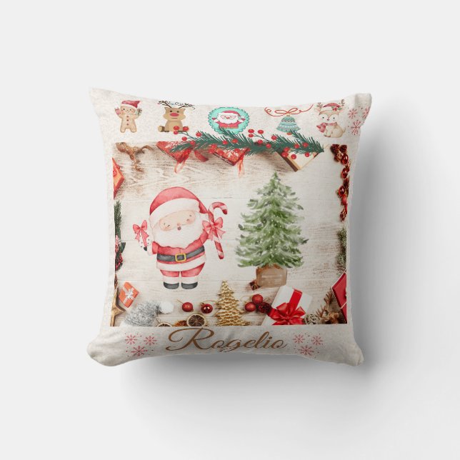 christmas pillow kissen (Vorderseite)