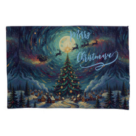 Christmas Pillowcase Standard 20x30 Starry Night Kissenbezug