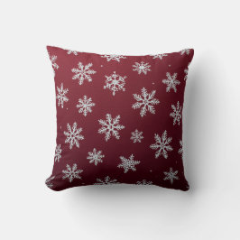 Christmas pillows with snowflakes kissen