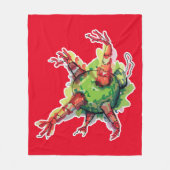 Christmas Pinata Fleecedecke (Vorderseite)