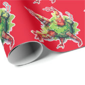 Christmas Pinata Geschenkpapier (Rolleneckpunkt)