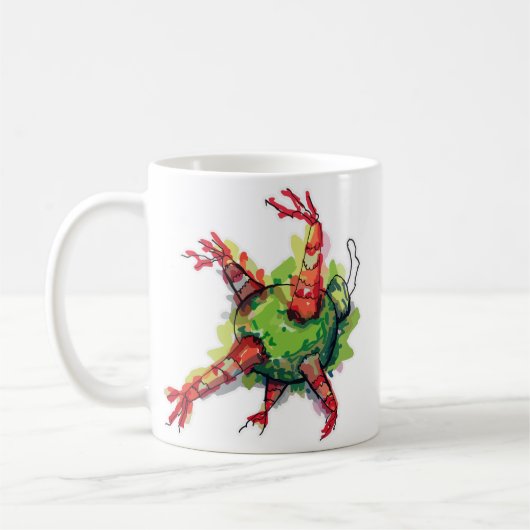 Christmas Pinata Kaffeetasse (Links)