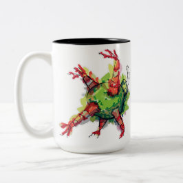 Christmas Pinata Zweifarbige Tasse