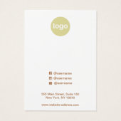 Christmas Pine Cones Earring (Rückseite)