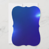 Christmas Pine Tree, Blue Christmas Company Party Einladung (Rückseite)