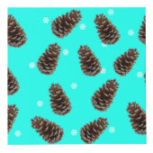 Christmas Pinecones Foto Design Cube Würfel (Vorderseite)