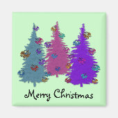 Christmas Pinecones Magnet (Vorne)