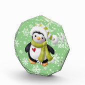Christmas Pinguin Foto Block (Rechts)