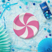 CHRISTMAS PINK CANDY PAPPTELLER (Party)