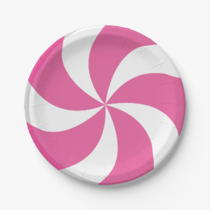 CHRISTMAS PINK CANDY PAPPTELLER