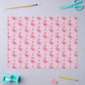 Christmas Pink Flamingo Muster Seidenpapier (Basteln)