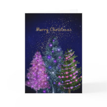 Christmas Pink Gold Tree Grafik