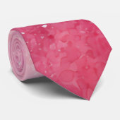 Christmas Pink Sparkley Gradient Krawatte (Gerollt)