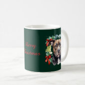 Christmas Pitbull Kaffeetasse (VorderseiteRechts)