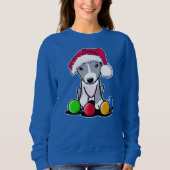 Christmas Pitbull Sweatshirt (Vorderseite)