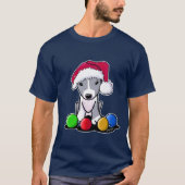 Christmas Pitbull T-Shirt (Vorderseite)