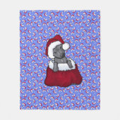 Christmas Pittie Fleece Blanket (Vorderseite)