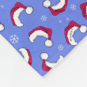 Christmas Pittie Fleece Blanket (Ecke)