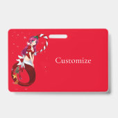 Christmas Pixie Mermaid Thunder_Cove Ausweis (Rückseite)