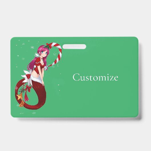 Christmas Pixie Mermaid Thunder_Cove Ausweis (Vorderseite)