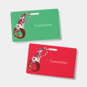 Christmas Pixie Mermaid Thunder_Cove Ausweis (Vorder- & Rückseite)