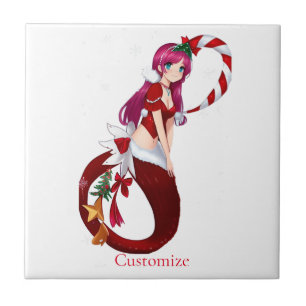 Christmas Pixie Mermaid Thunder_Cove Fliese