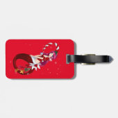 Christmas Pixie Mermaid Thunder_Cove Gepäckanhänger (Rückseite horizontal)