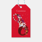 Christmas Pixie Mermaid Thunder_Cove Geschenkanhänger (Rückseite)